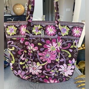 Vera Bradley Purple Punch Tote